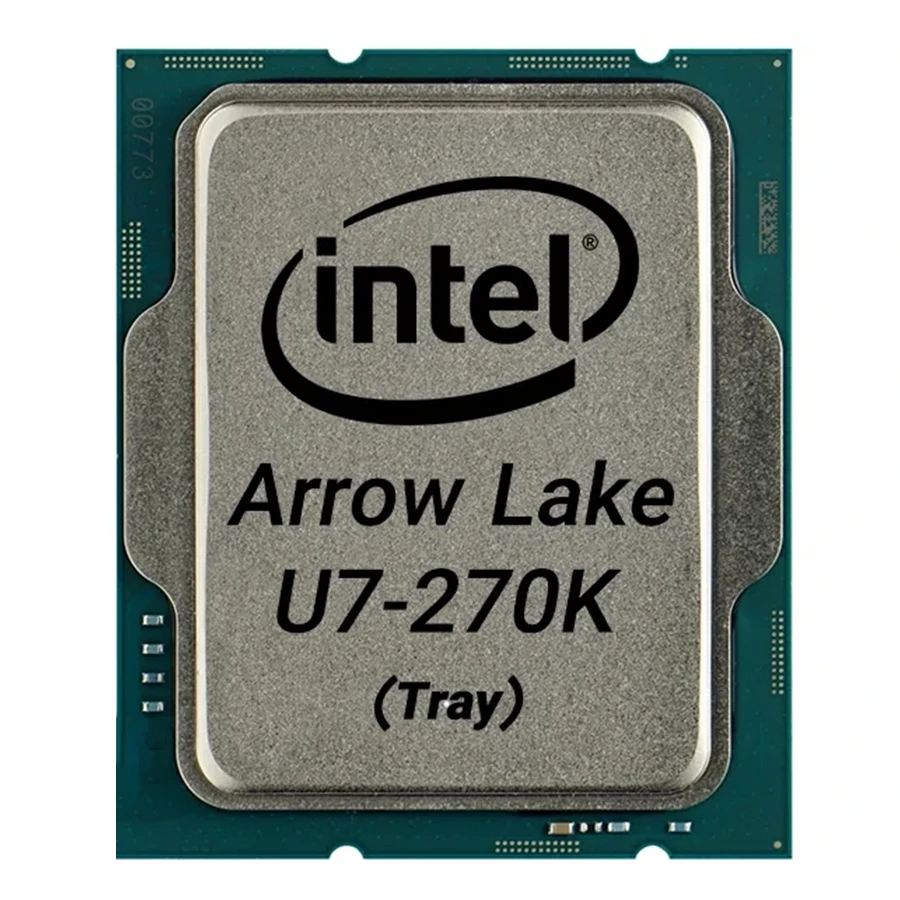 Intel Core Ultra 7 270K Plus Arrow Lake LGA1851 Tray CPU سی پی یو بدون باکس اینتل