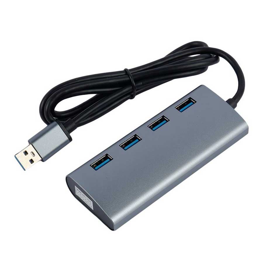 هاب USB 3.0 چهار پورت کی نت مدل K-HUAMH604