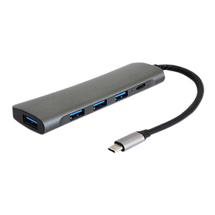 هاب USB-C پنج پورت کی نت مدل K-MFCMS305