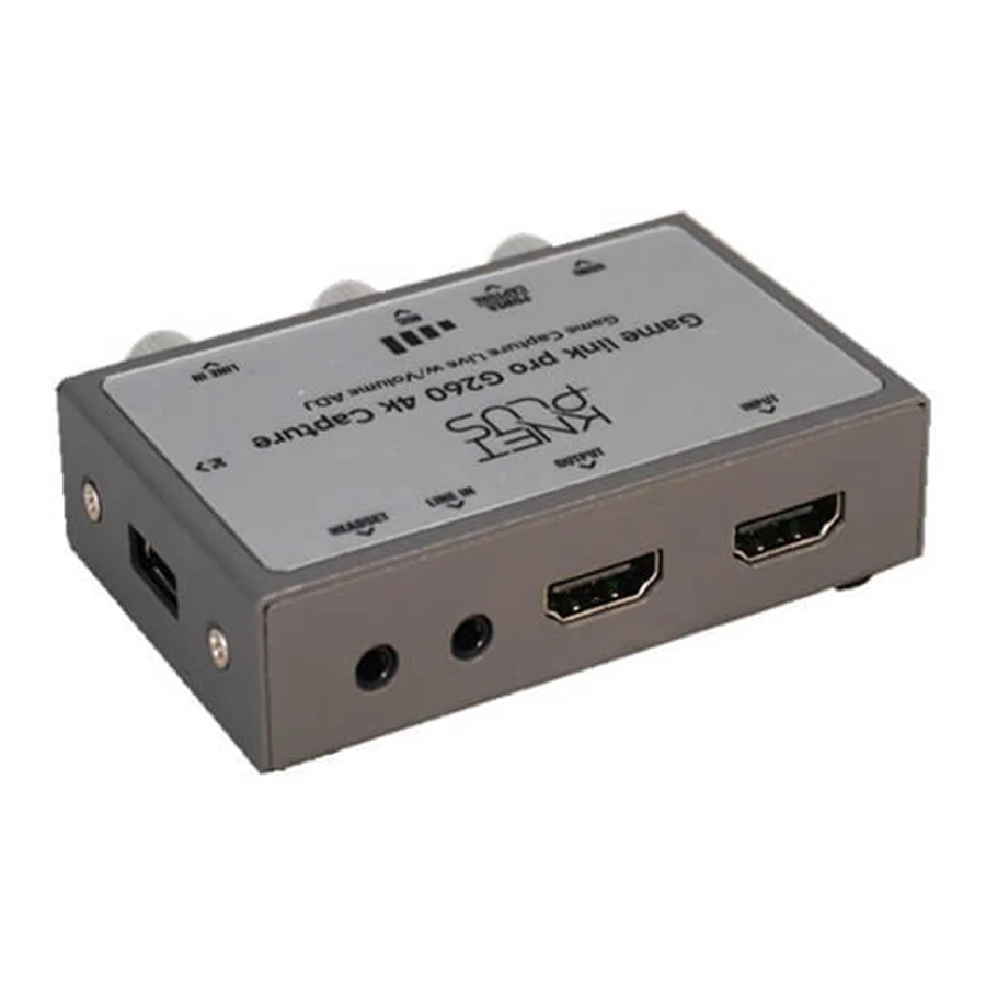 K-NET PLUS G260 Game Link Pro 4K Capture کارت کپچر HDMI به USB 2.0 کی نت پلاس