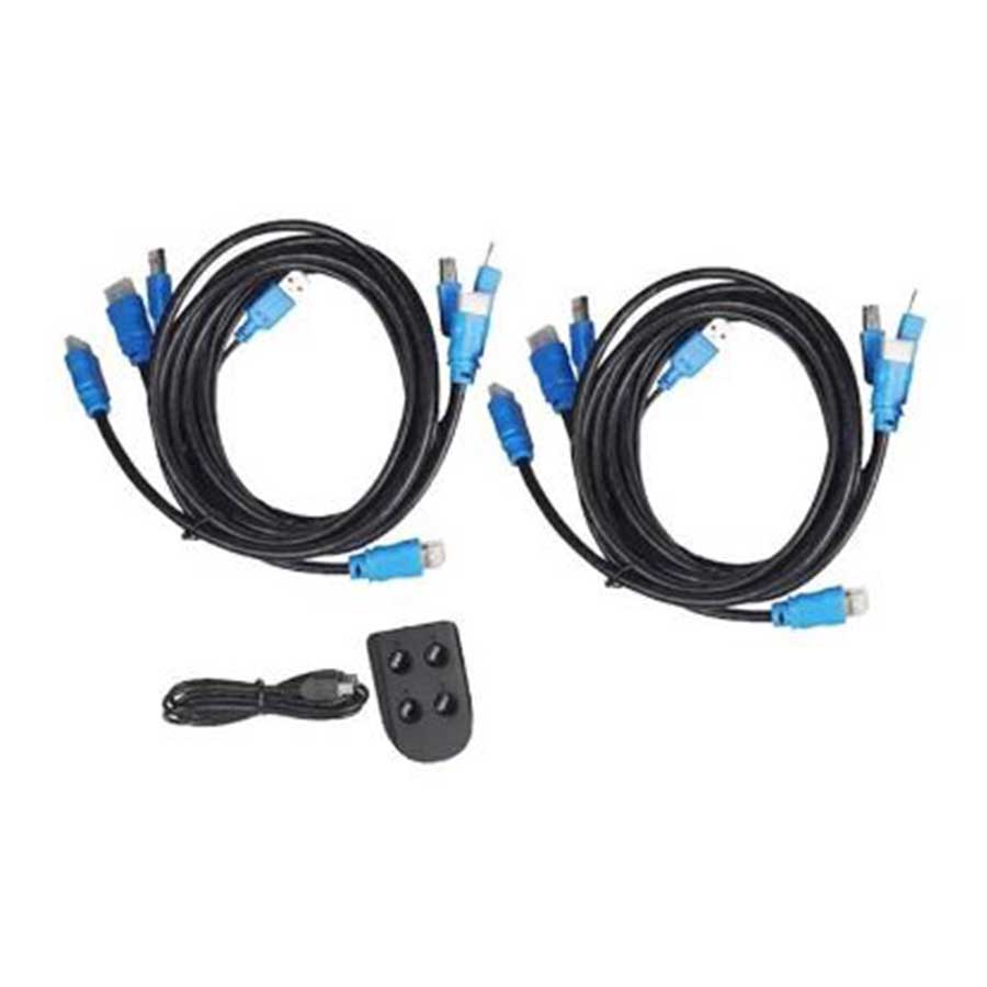 سوییچ 4 پورت KVM HDMI کی نت مدل K-SWKH404