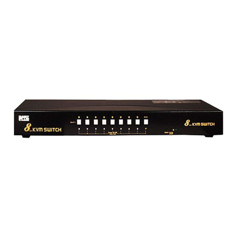 KP-H628 سوییچ 8 پورت KVM HDMI کی نت پلاس مدل KP-H628