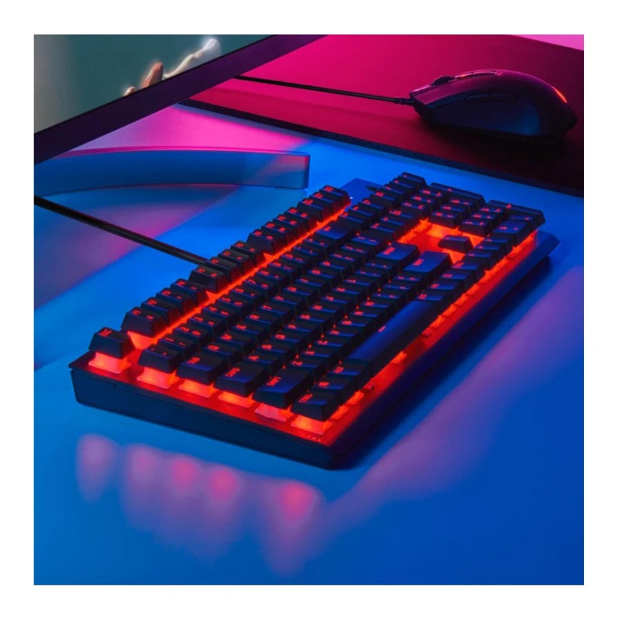 کیبورد گیمینگ باسیم کورسیر مدل K60 Pro Red LED