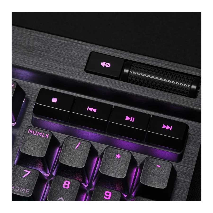 کیبورد گیمینگ باسیم کورسیر مدل K70 RGB PRO CHERRY MX Red