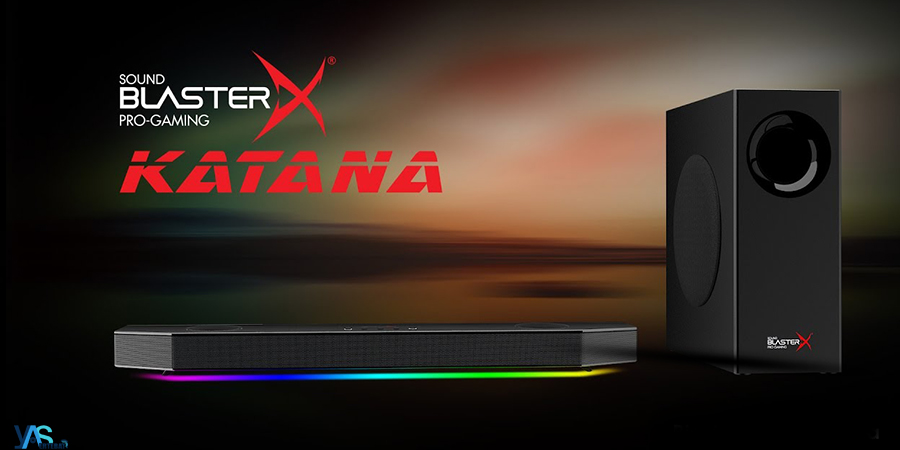 ساندبار بلوتوث و گیمینگ Sound Blasterx Katana