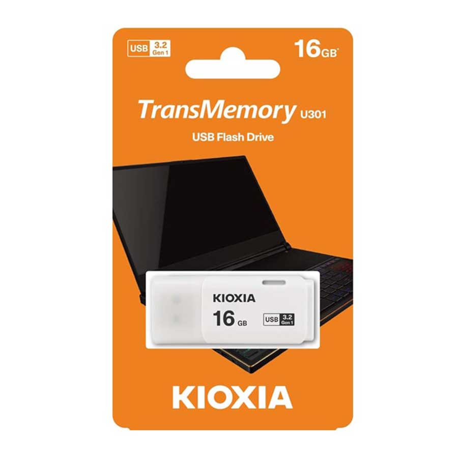 فلش مموری 16 گیگابایت USB 3.2 کیوکسیا مدل TransMemory U301