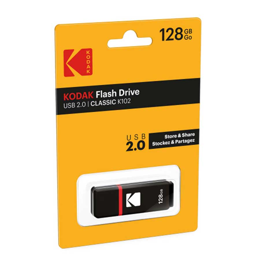 فلش مموری 128 گیگابایت USB 2.0 کداک مدل K102