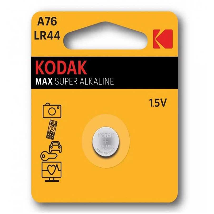 باتری سکه‌ای و 1.5 ولتی کداک مدل Kodak Max A76 بسته 1 عددی