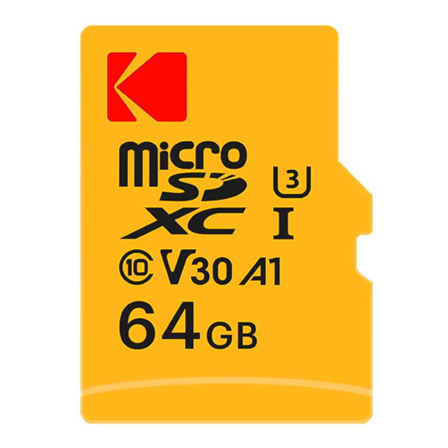 کارت حافظه MicroSDXC کداک مدل UHS-I U3 A1 UL V30 64GB 95MB/s