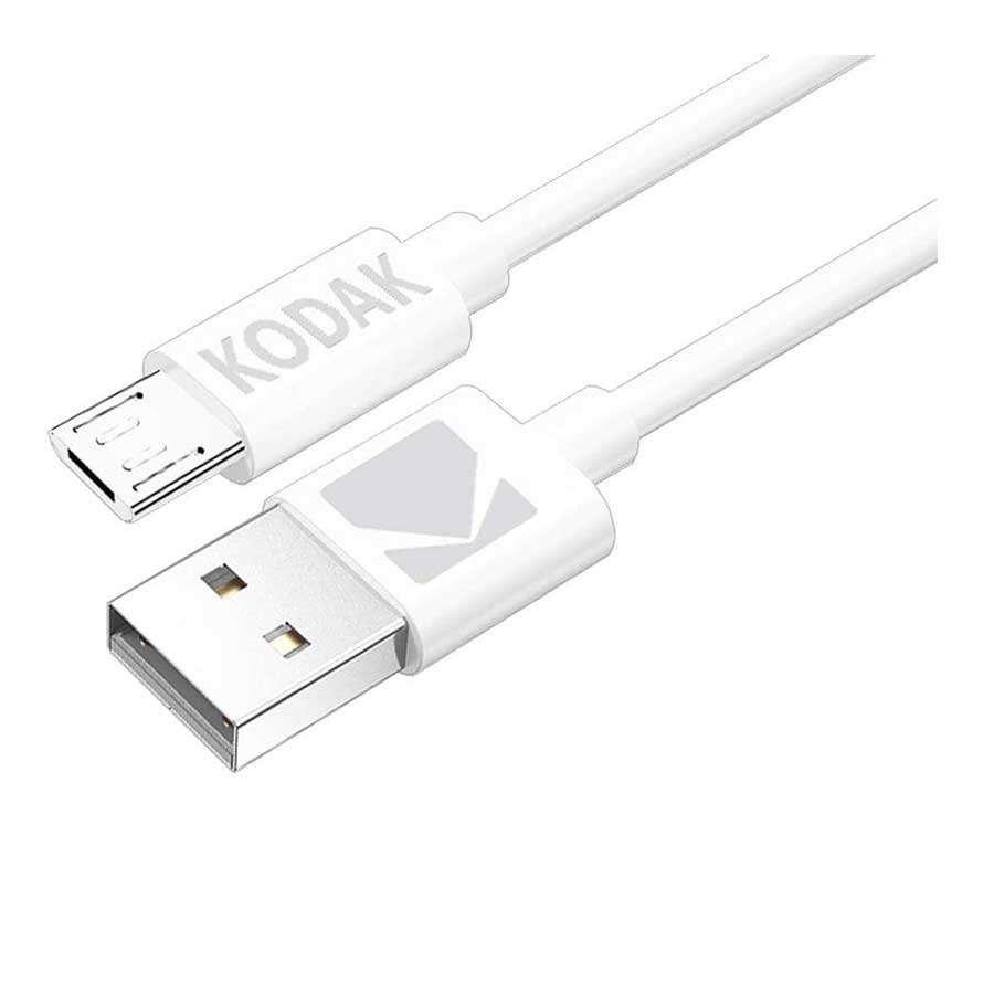 کابل 1 متری تبدیل USB به MicroUSB کداک مدل KODAK White