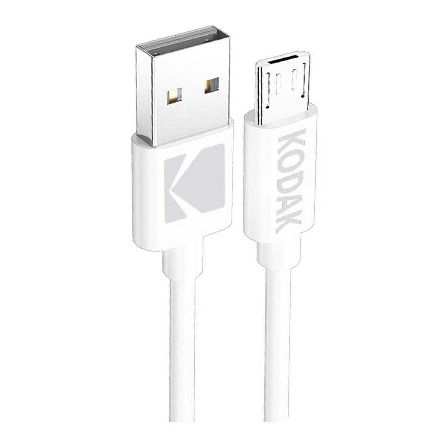 کابل 1 متری تبدیل USB به MicroUSB کداک مدل KODAK White