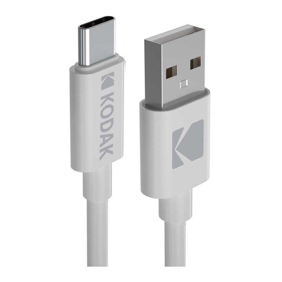 کابل 1 متری تبدیل USB به USB-C کداک White