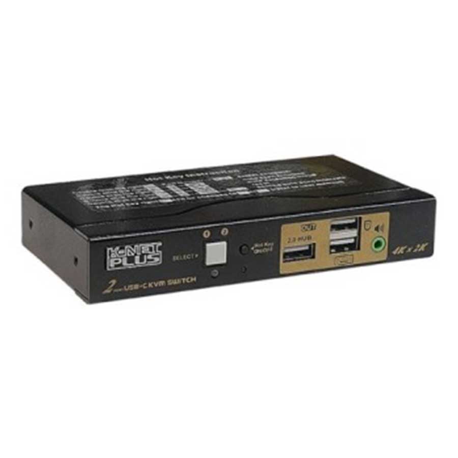 سوییچ 2 پورت KVM کی نت پلاس مدل KP-SWKC002