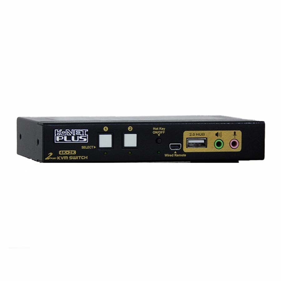 سوییچ 2 پورت KVM HDMI کی نت پلاس مدل KP-SWKH402