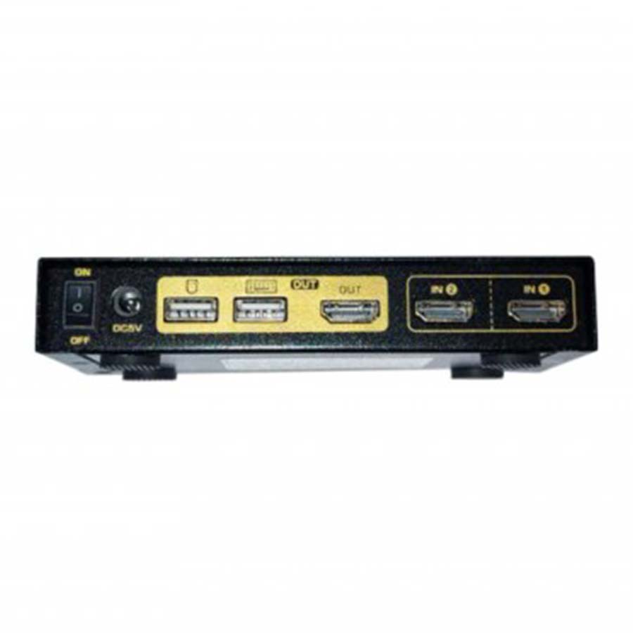 سوییچ 2 پورت KVM HDMI کی نت پلاس مدل KP-SWKH402