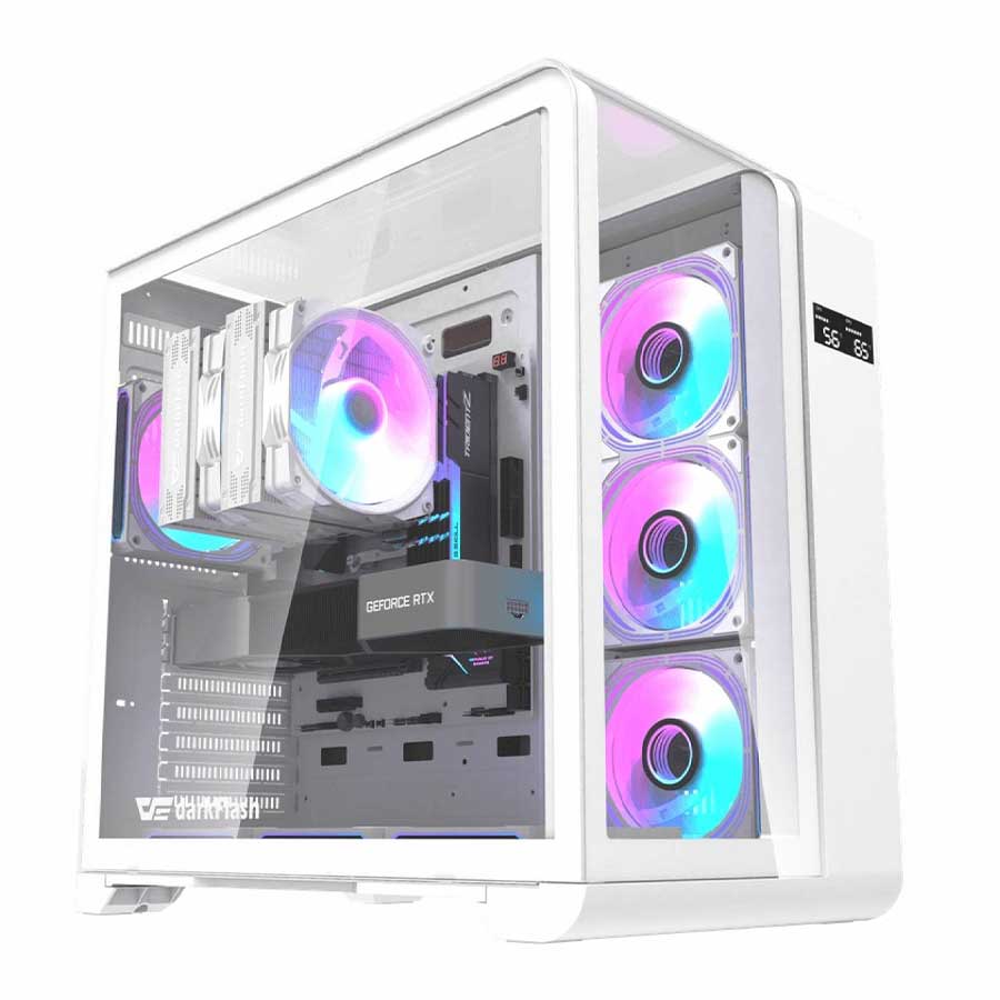 کیس کامپیوتر دارک فلش مدل L280 ATX White