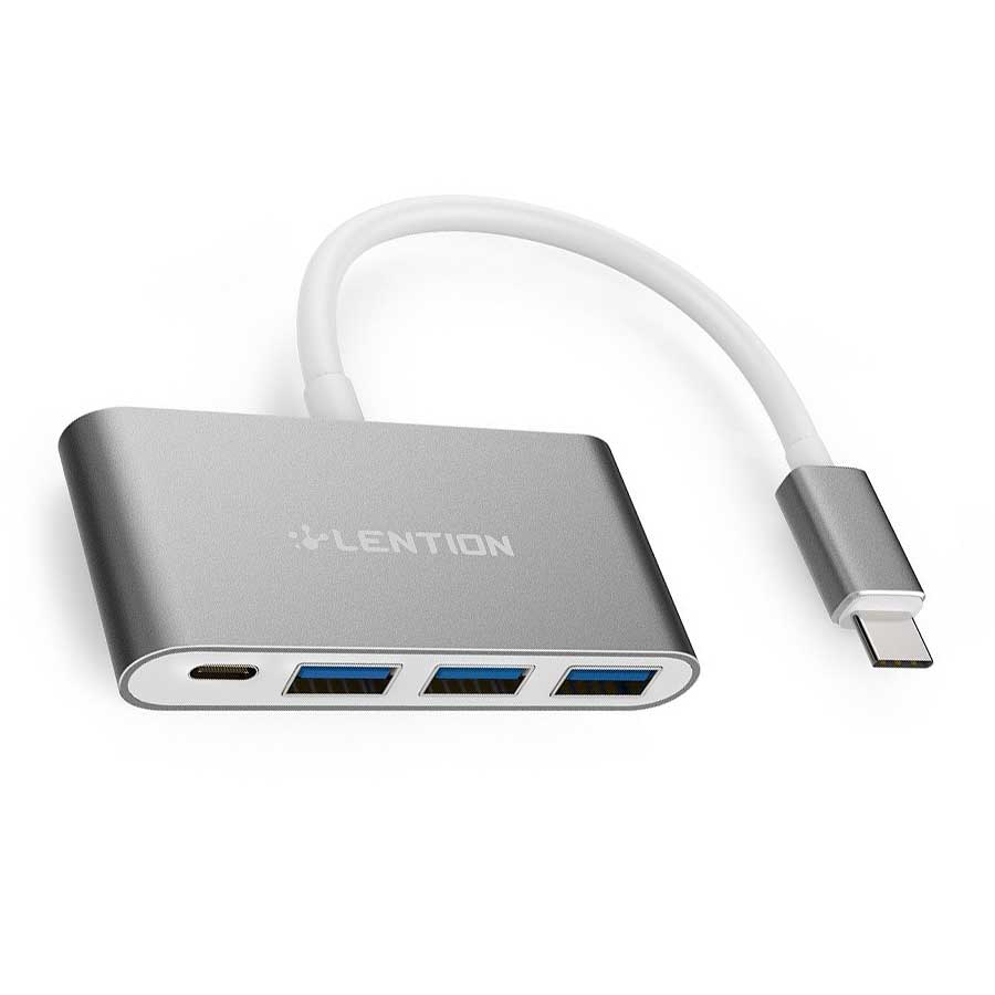 هاب USB-C چهار پورت لنشن مدل C13SE