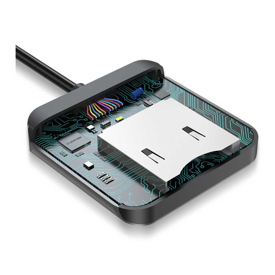 رم ریدر و کارت خوان USB-C لنشن مدل C9CR