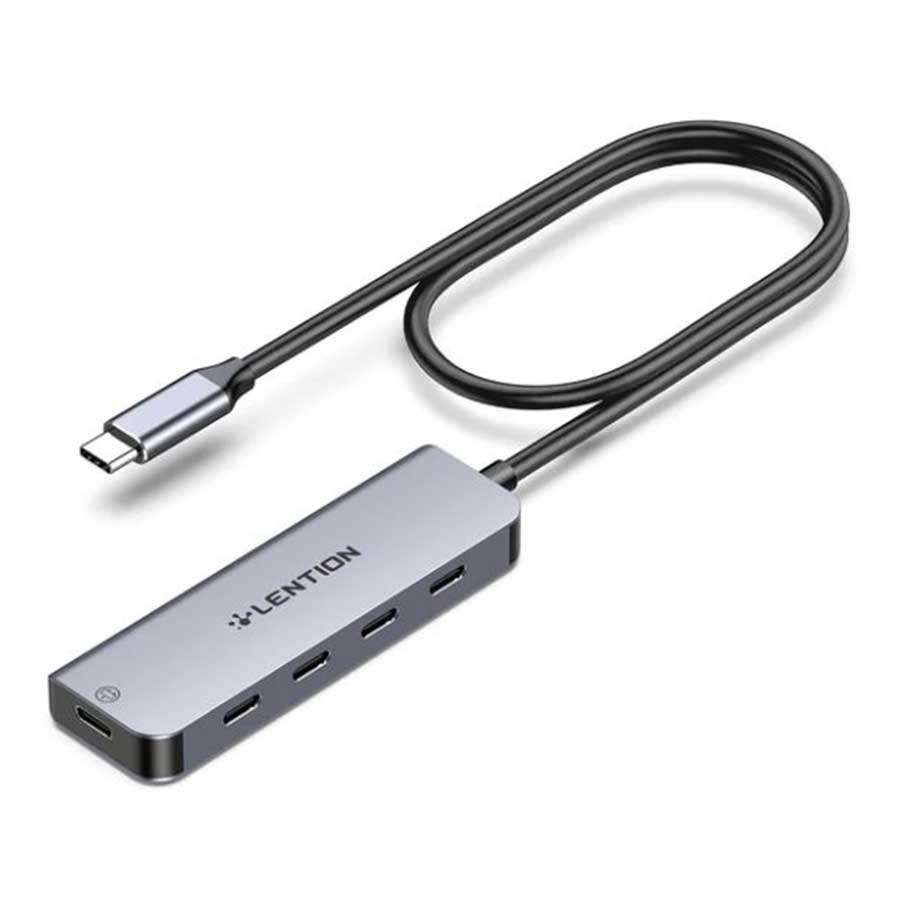 هاب و داک استیشن USB-C پنج پورت لنشن مدل CE31