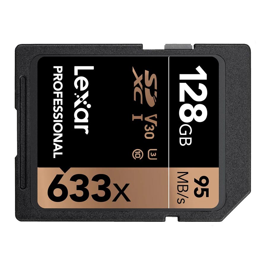 کارت حافظه MicroSDXC لکسار مدل Professional 633x UHS-I U3 V30 128GB 95MB/s