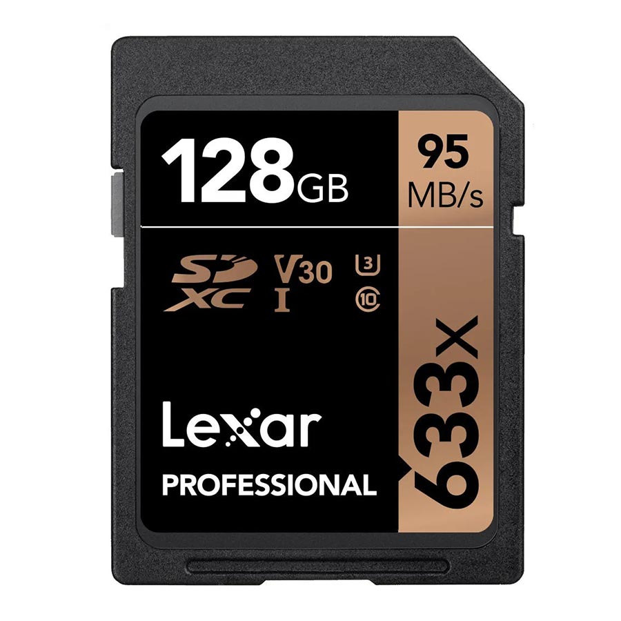 کارت حافظه MicroSDXC لکسار مدل Professional 633x UHS-I U3 V30 128GB 95MB/s