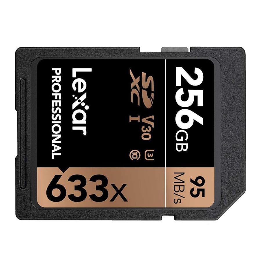 کارت حافظه MicroSDXC لکسار مدل Professional 633x UHS-I U3 V30 256GB 95MB/s