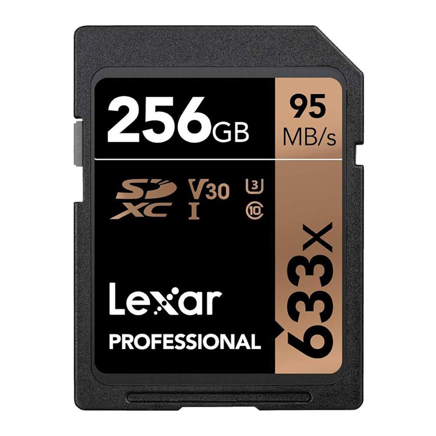 کارت حافظه MicroSDXC لکسار مدل Professional 633x UHS-I U3 V30 256GB 95MB/s