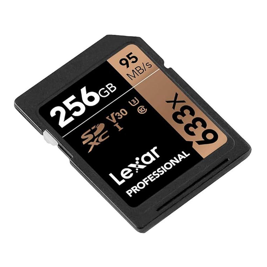 کارت حافظه MicroSDXC لکسار مدل Professional 633x UHS-I U3 V30 256GB 95MB/s