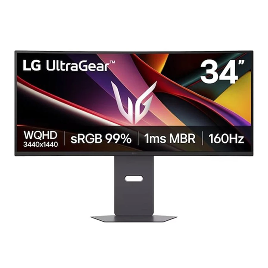 LG UltraWide 34G600A-B 34-Inch WQHD 1ms 160Hz VA Curved Monitor مانیتور خمیده 34 اینچ ال جی