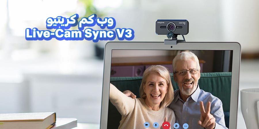 وب کم 2K کریتیو مدل Live-Cam Sync V3