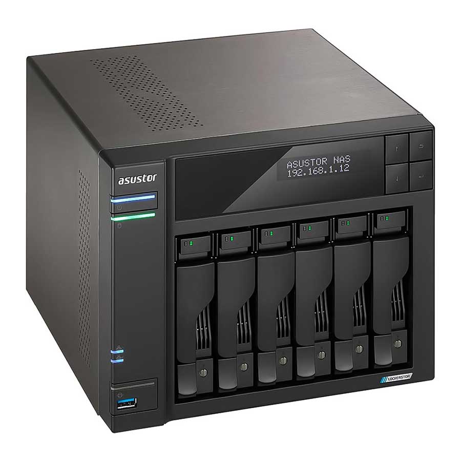 ذخيره ساز تحت شبکه ایسوستور مدل LOCKERSTOR 6 Gen2 AS6706T