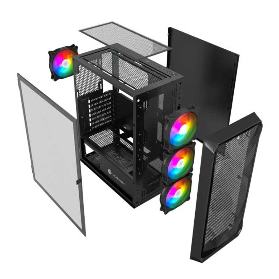 کیس کامپیوتر لاجی کی مدل C444B