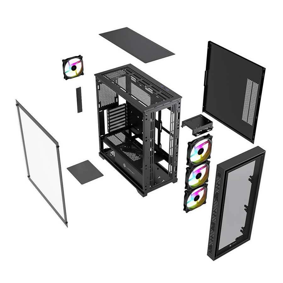 کیس کامپیوتر لاجی کی مدل C465B