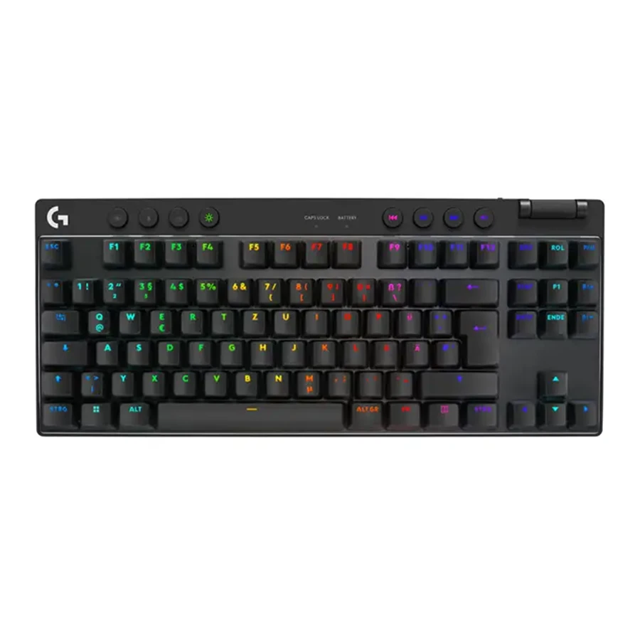 Logitech G PRO X TKL LIGHTSPEED RGB Wireless Mechanical Gaming Keyboard کیبورد گیمینگ بیسیم لاجیتک