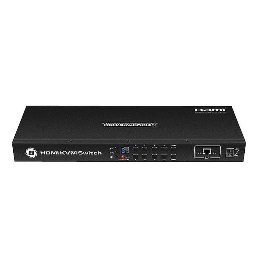 سوییچ 8 پورت KVM لایم استون مدل LS-HK0801