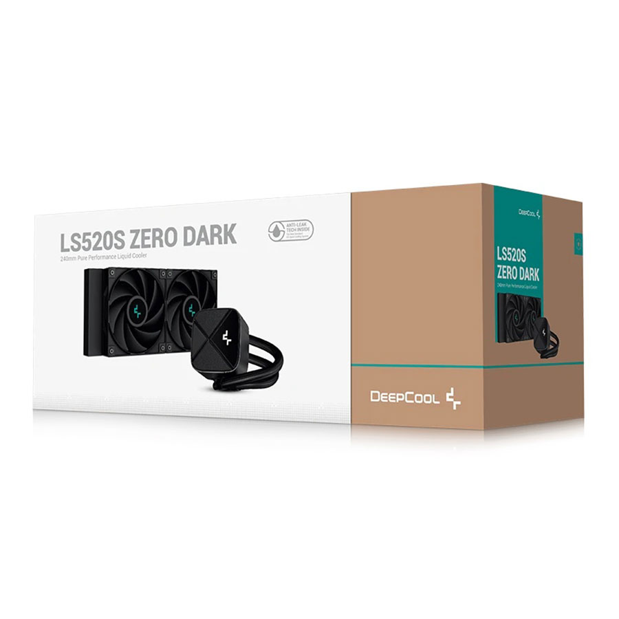 خنک کننده مایع پردازنده دیپ کول مدل LS520S ZERO DARK