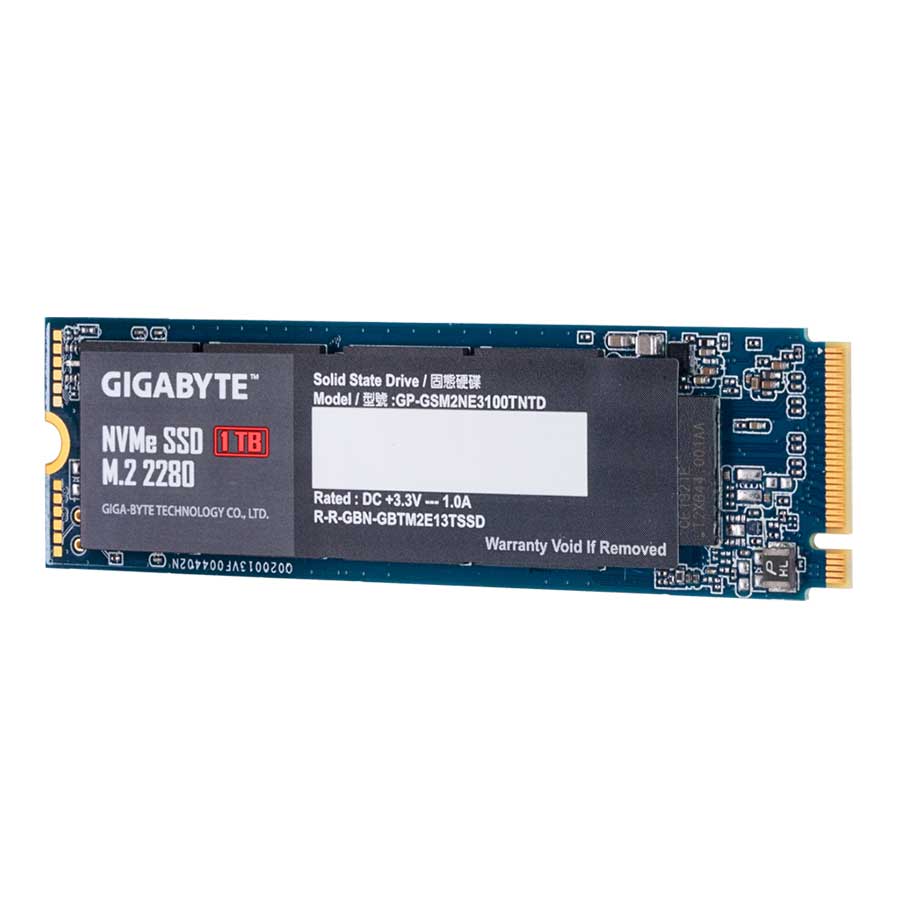 اس اس دی گیگابایت مدل M.2 PCIe NVME ظرفیت 1 ترابایت