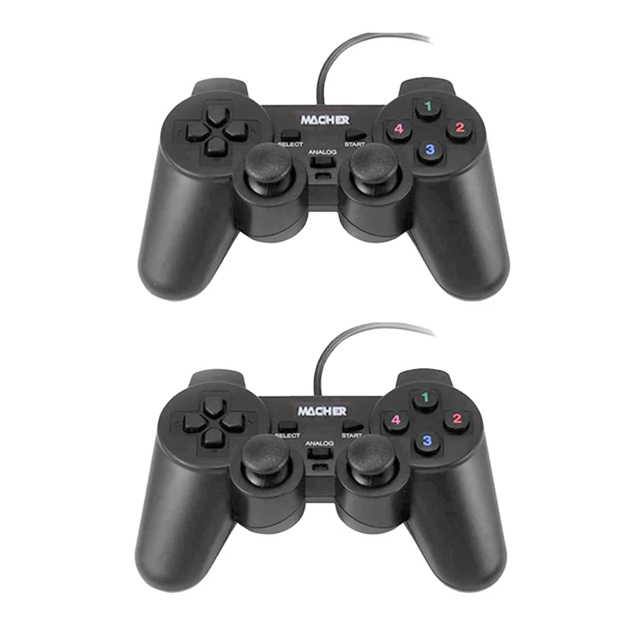 Macher MR-58 2-in-1 USB Wired GamePad دسته بازی باسیم مچر
