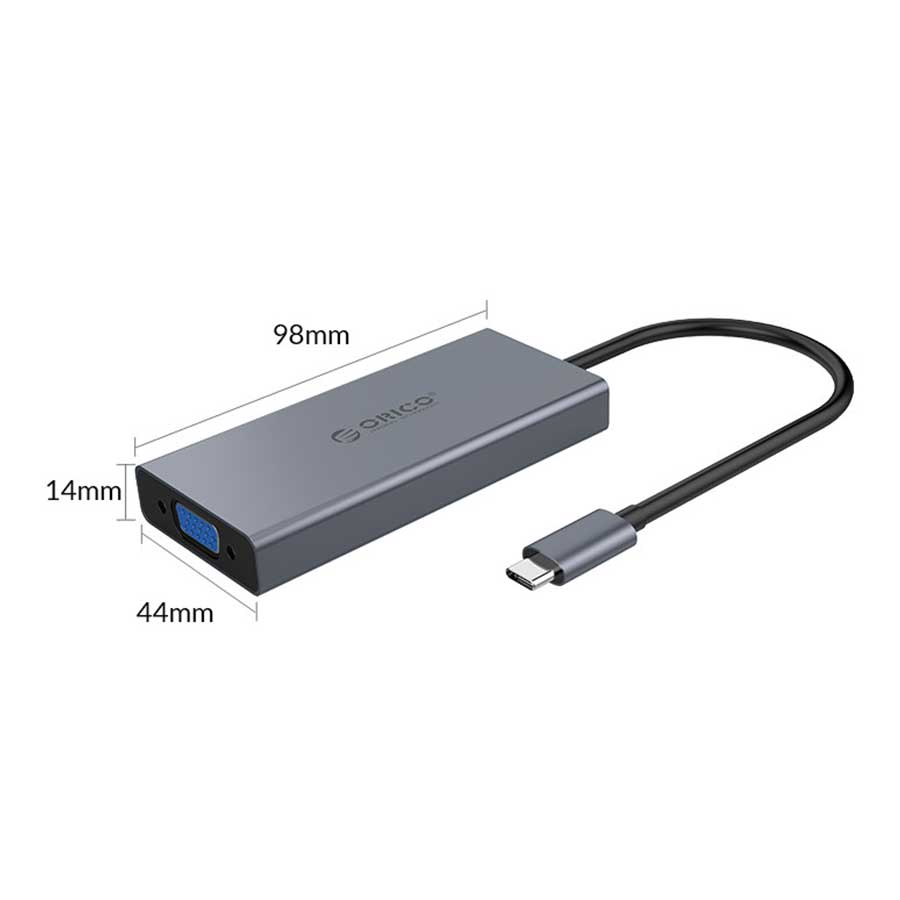 هاب و داک استیشن USB-C پنج پورت اوریکو مدل MC-U501P