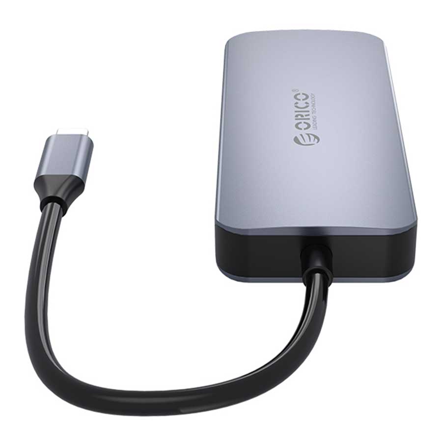 هاب USB-C شش پورت اوریکو مدل MC-U602P-GY-BP