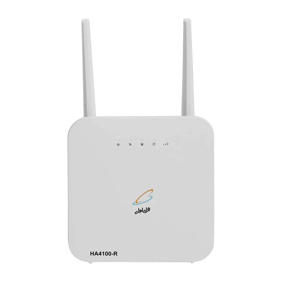 MciNet HA4100-R Wireless N300 4G LTE Modem مودم روتر 4G TD-LTE بیسیم همراه اول