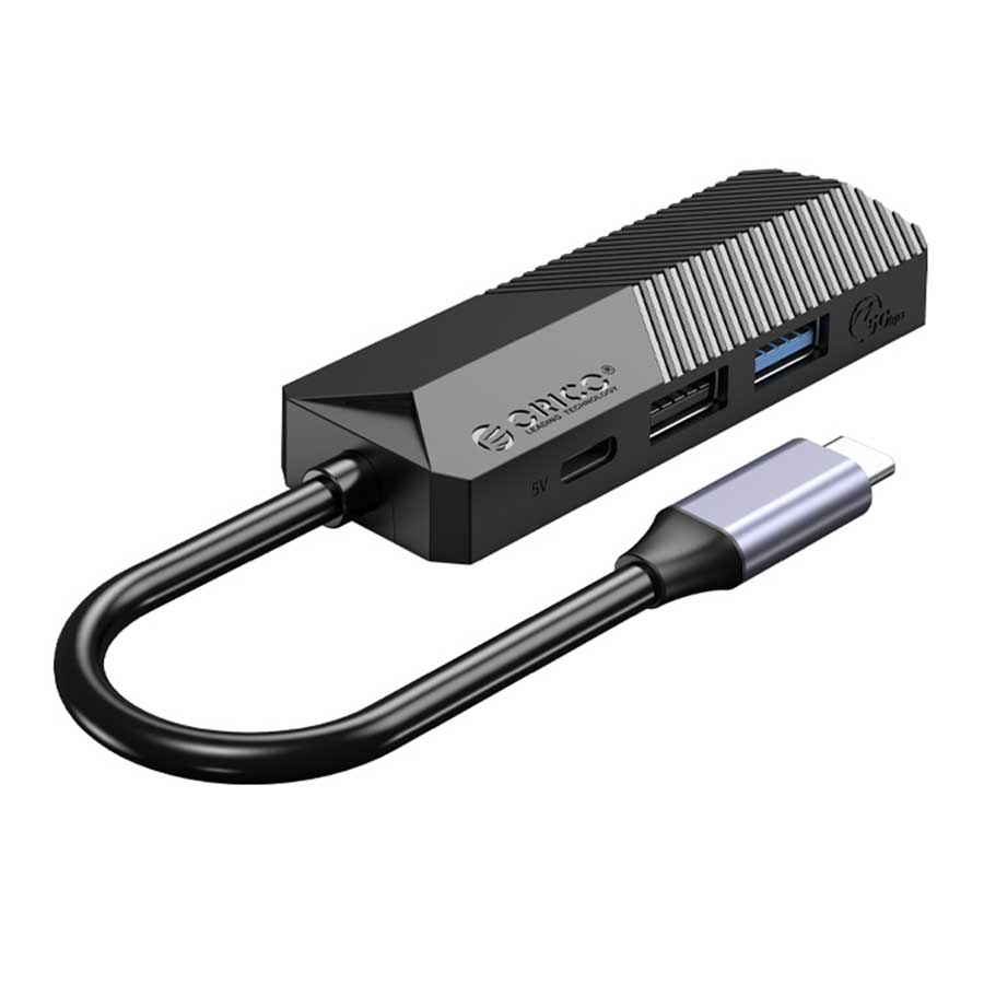 هاب و داک استیشن USB-C چهار پورت اوریکو مدل MDK-4P