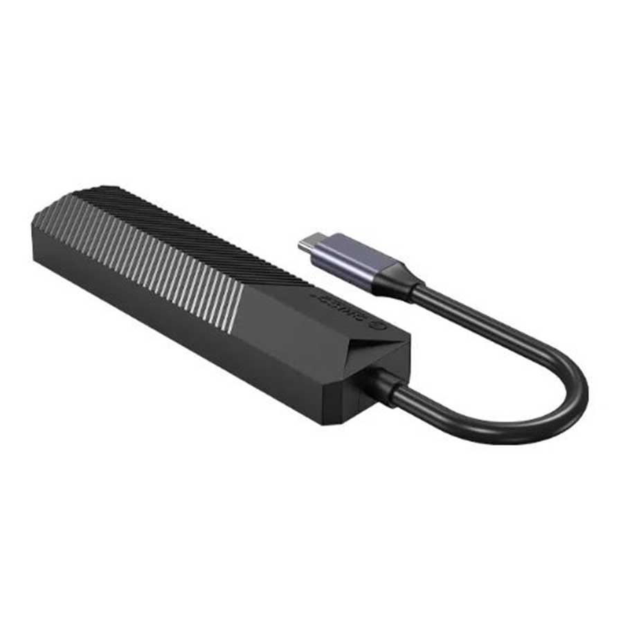 هاب و داک استیشن USB-C شش پورت لنشن مدل MDK-6P