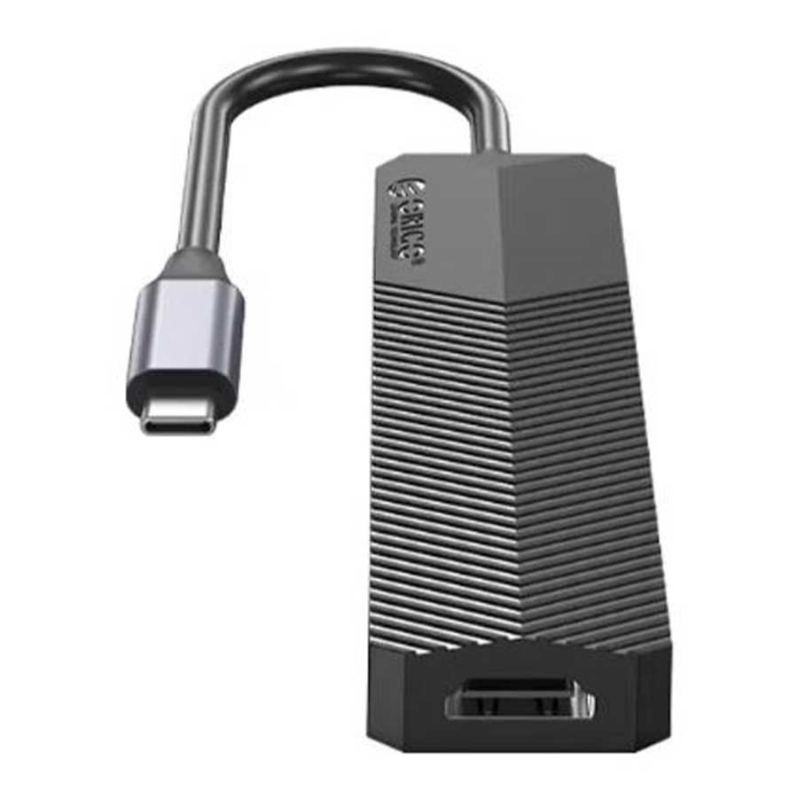 هاب و داک استیشن USB-C شش پورت لنشن مدل MDK-6P