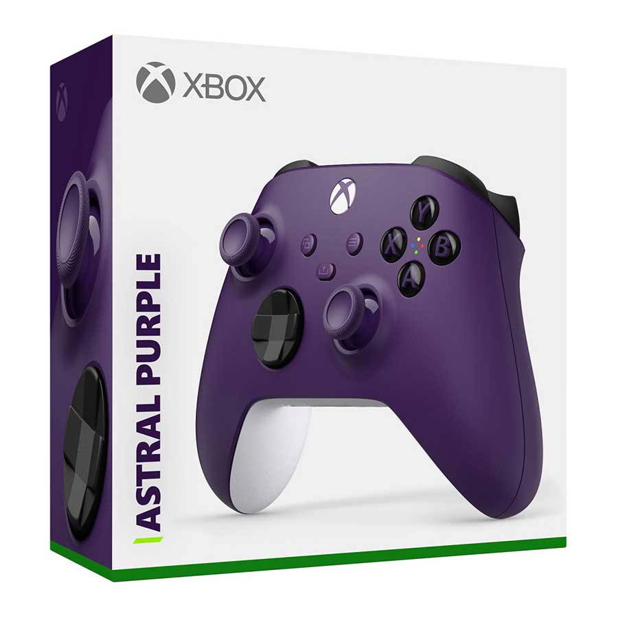 دسته بازی بی‌سیم مایکروسافت مدل XBOX SERIES X/S/One Astral Purple