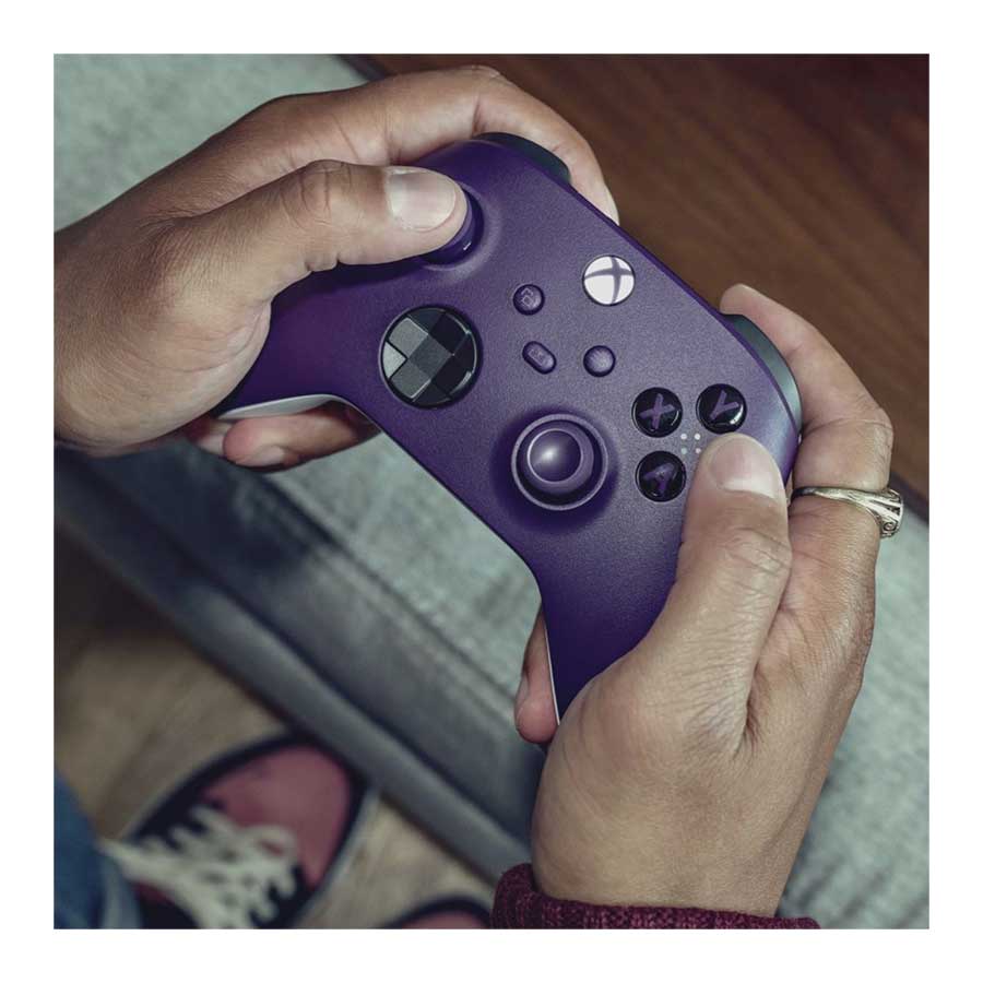 دسته بازی بی‌سیم مایکروسافت مدل XBOX SERIES X/S/One Astral Purple