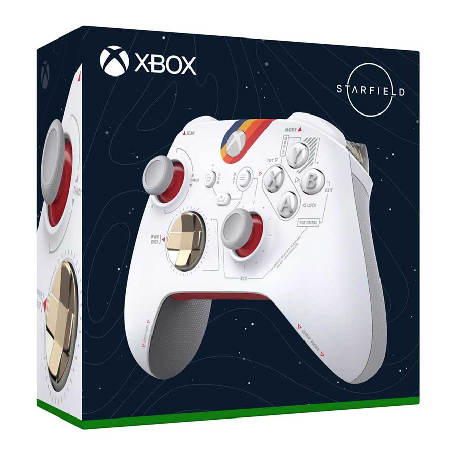 دسته بازی بی‌سیم مایکروسافت مدل XBOX SERIES X/S/One Starfield Limited Edition