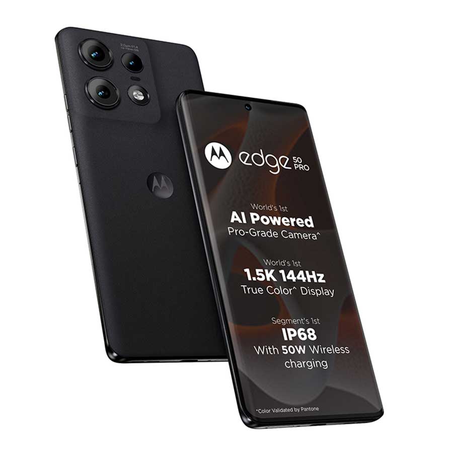 گوشی موبایل موتورولا مدل Edge 50 Pro 5G ظرفیت 512 و رم 12 گیگابایت