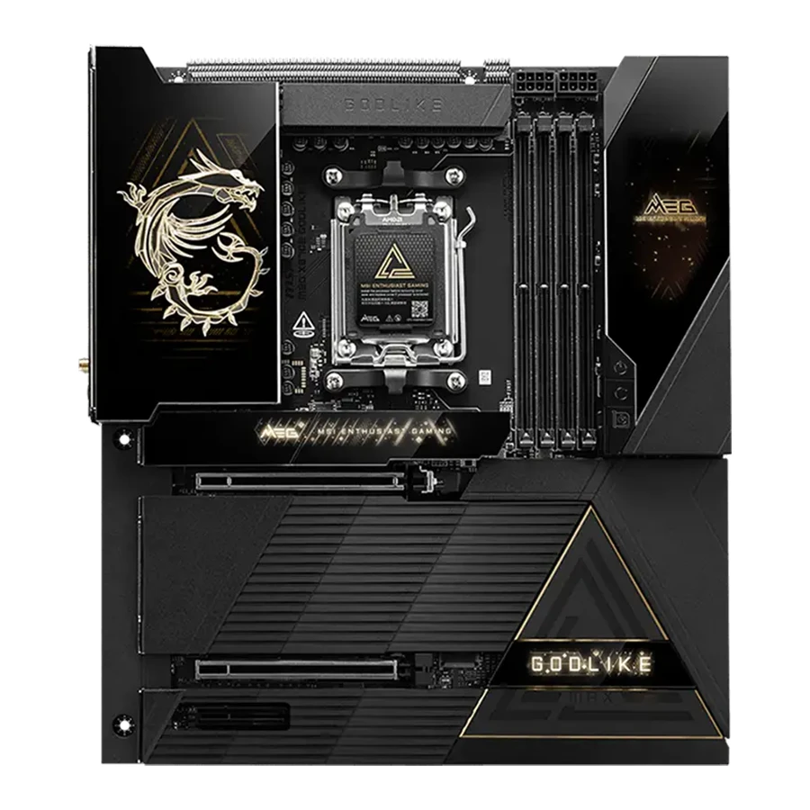 MSI MEG X870E GODLIKE MAX WIFI7 DDR5 E-ATX AM5 Motherboard مادربرد ام اس آی
