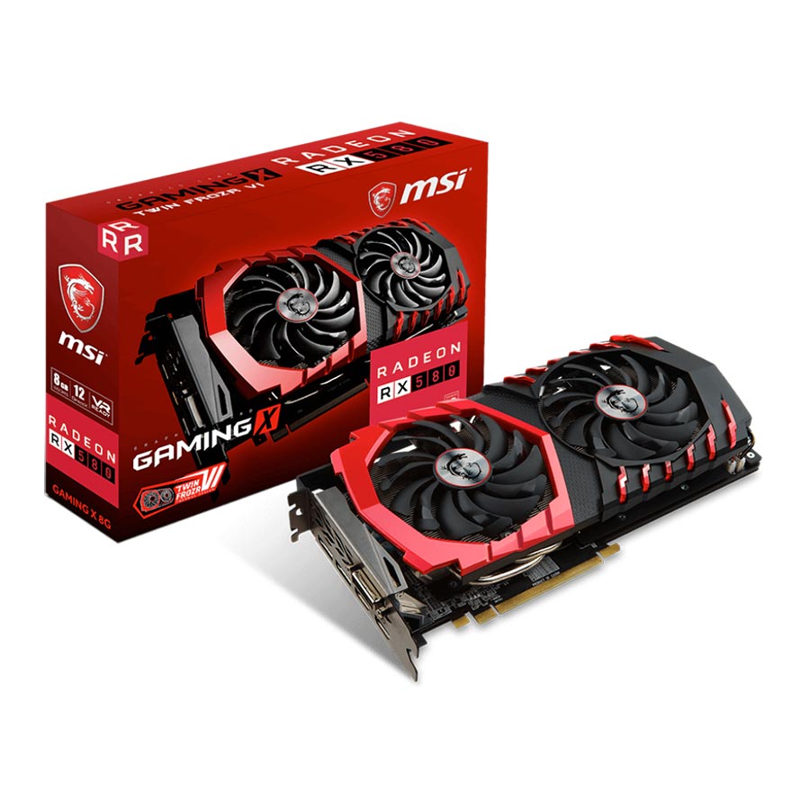 کارت گرافیک ام اس آی مدل Radeon RX 580 GAMING X 8G GDDR5